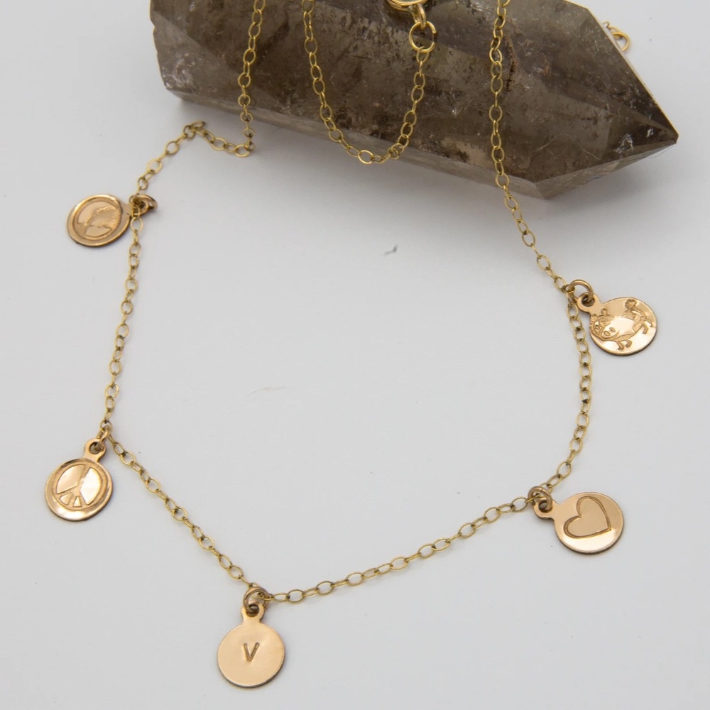 AlohaSol Why I'm Vegan Charm Necklace